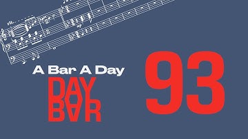 Composing a Bar each Day - Day 93/365