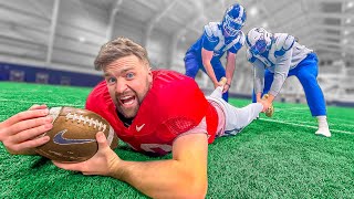 I TRIED OUT for a COLLEGE FOOTBALL TEAM