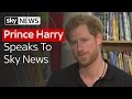 Prince Harry Speaks To Sky News