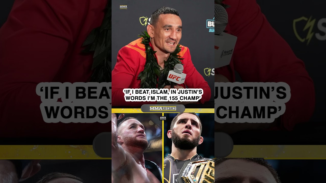 'I want to be double champ so bad': Max Holloway open to Islam Makhachev fight | UFC 329
