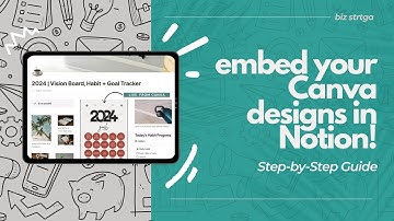 How to Embed Canva Design into Notion | 2024