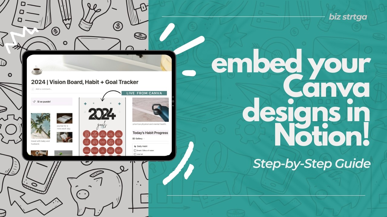 How to Embed Canva Design into Notion | 2024