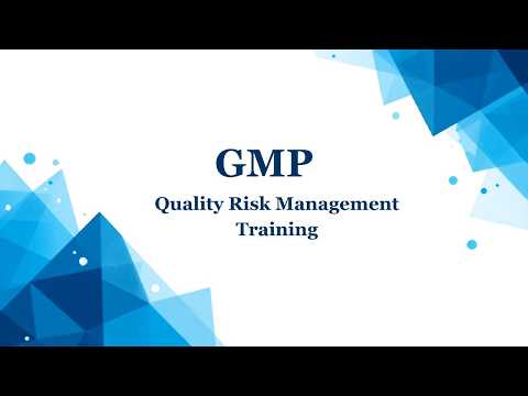 GMP - QRM Training