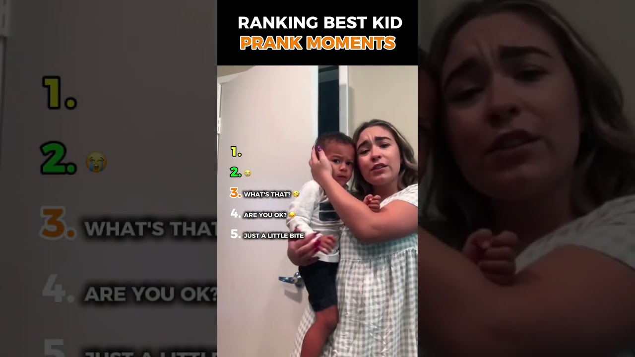 Рейтинг лучших моментов детских розыгрышей 