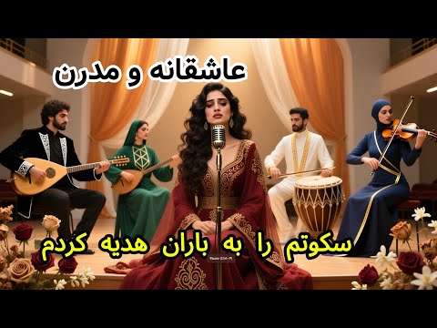 سکوت م را به باران هدیه کردم اهنگ عاشقانه هوش مصنوعی
