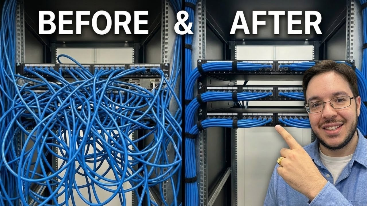 Clean Patch Panels Don't Happen by Accident - YouTube