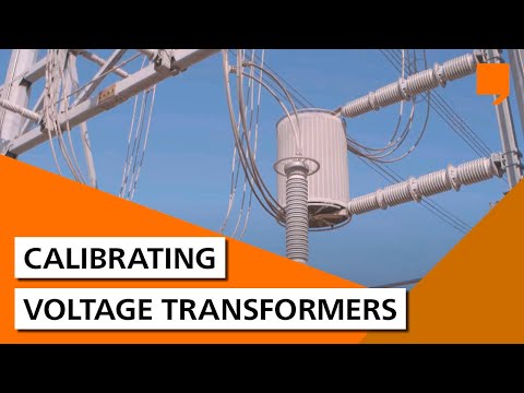 Calibrating voltage transformers