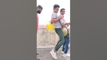 Popping Ballon Challenge 😜🔥🔥 #shorts #youtubeshorts #short