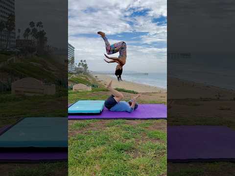 Acro with a