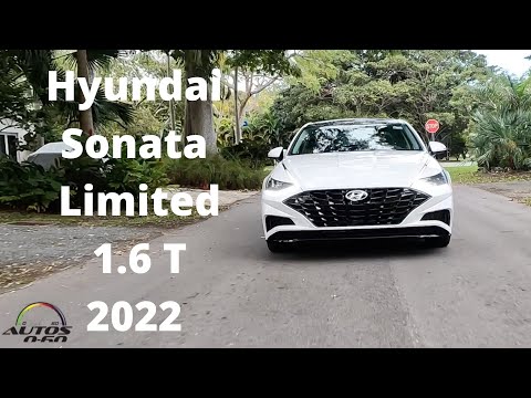 Hyundai Sonata Limited 1.6 T 2022 - Increíble tecnología de seguridad
