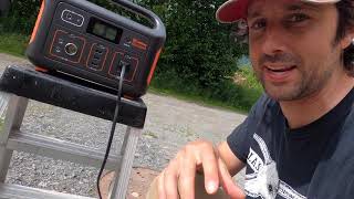 HONEST REVIEW  Jackery Explorer 500 Portable Power Station and Jackery 100 watt Folding Solar Panel