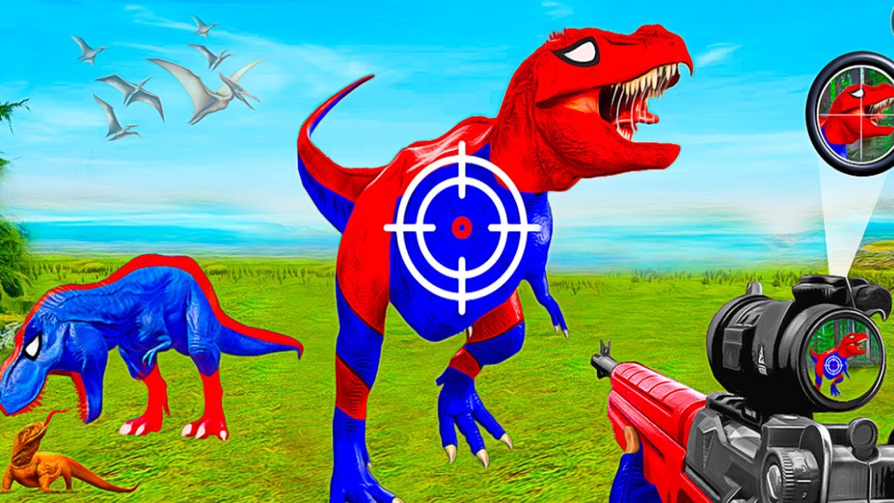 Wild Dinosaur Hunter Shooting Android Gameplay #2 RP Game Studio