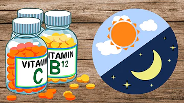 ¿Qué vitaminas no puede tomar por la noche?