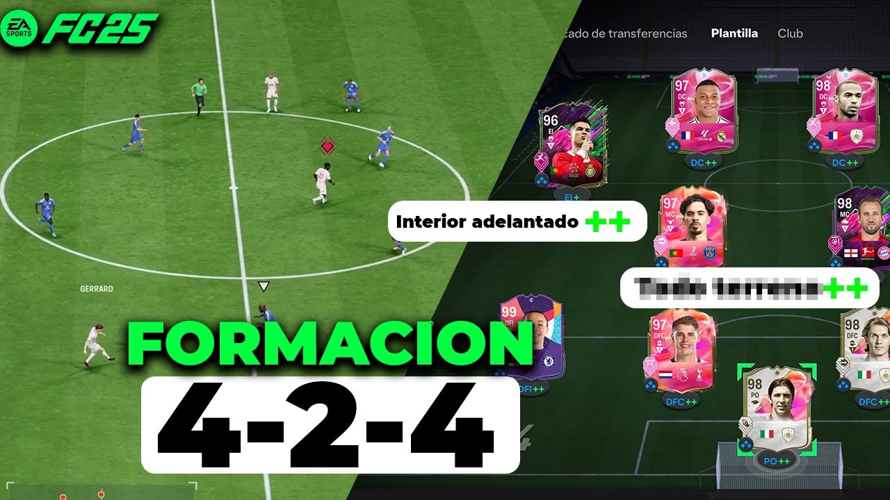 LA MEJOR FORMACION PARA MARCAR GOLES FACILES EN FC 25 | TACTICAS META 