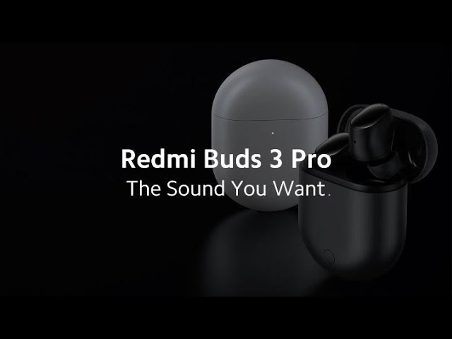 Redmi Buds 3 Pro: Design 