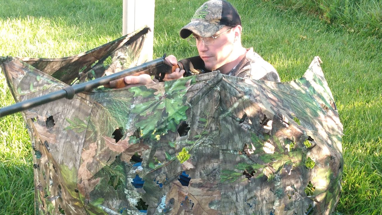 AMERISTEP THROWDOWN 3 PANEL TURKEY BLIND REVIEW!!!!!