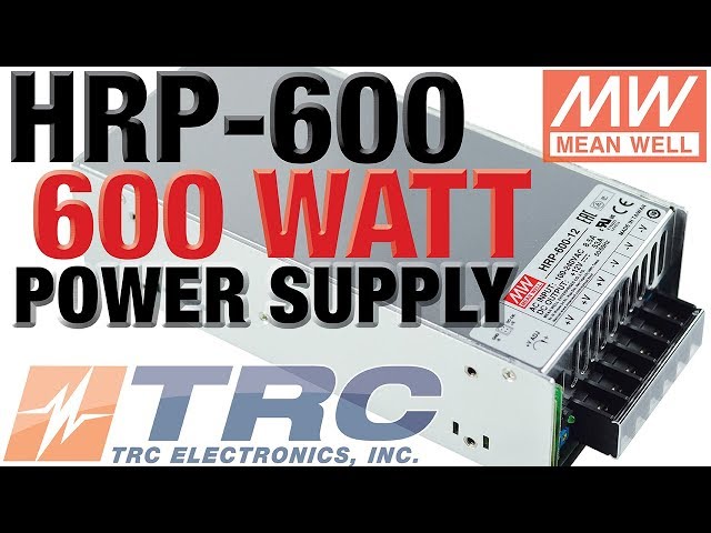 MEAN WELL HRP-600 PFC Power Supply | 600 Watts Power Supply | HRP