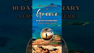 Greece 10 days travel itinerary #greecetravelguide #athens #santorini #milosgreece  #zakynthosisland