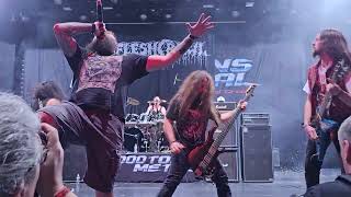 Fleshcrawl: "Phrenetic Tendencies" (live) 70,000 Tons of Metal 2024 Royal Theater