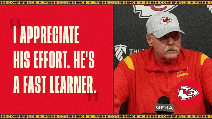 Andy Reid: "I appreciate his effort. He's a fast learner." | Press Conference 11/4