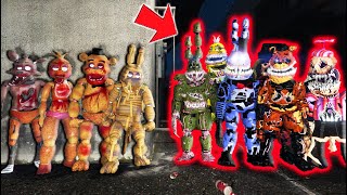 ALL ZOMBIE ANIMATRONICS vs ALL CORRUPTED ANIMATRONICS! (GTA 5 FNAF Mods)