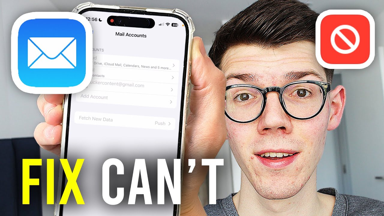 How To Fix Can't Add Email Account On iPhone - Full Guide - YouTube