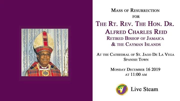 TVJ Live: The Rt. Rev. The Hon. Dr. Alfred Charles...