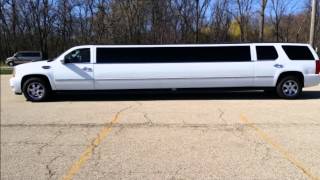 SUV Stretch Limo - White Cadillac Escalade Stretch Limousine screenshot 1