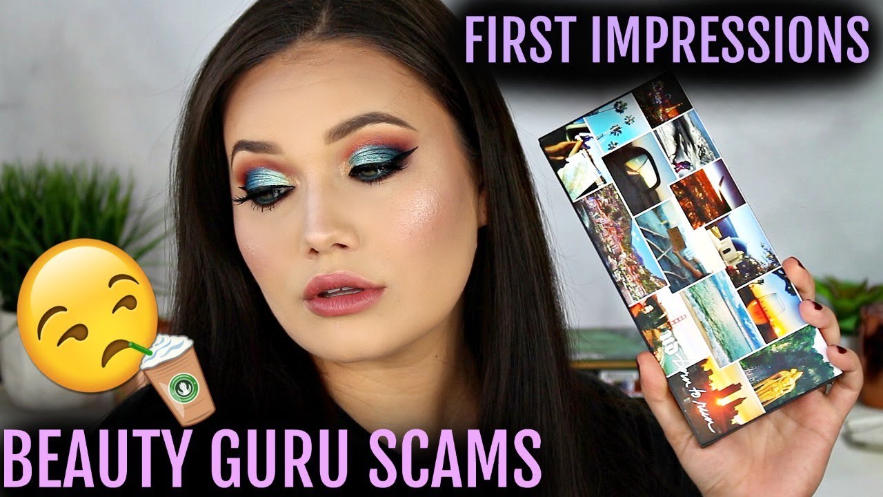 Beauty Guru Scams First Impressions Urban Decay Born To Run Eye Shadow Palette