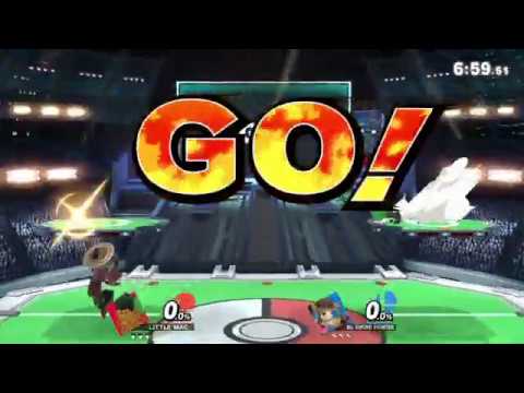 【スマブラSP】リトル・マック VS 剣術mii