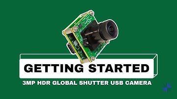Getting Started with 3MP HDR Global Shutter USB Camera based on Sony IMX900 Sensor | See3CAM_37CUGM