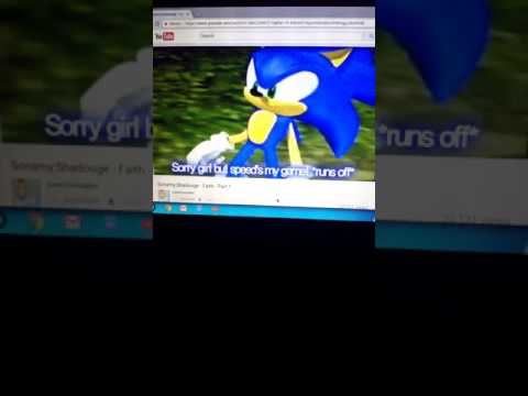 Miles reaction to sonamy,shadouge - faith - part 1 by zsonicxcouplez