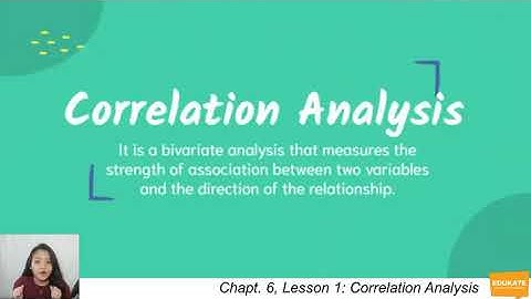 Introduction to Correlation Analysis