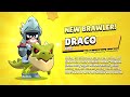 The New legendary Draco Gameplay!🦖 - Brawl Stars Sneak Peek