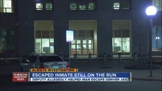 Escaped inmate still on the run