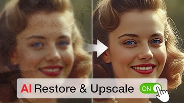 Restore Old Photos with AI: 1-Click Face Recovery & 10K Clarity in Seconds