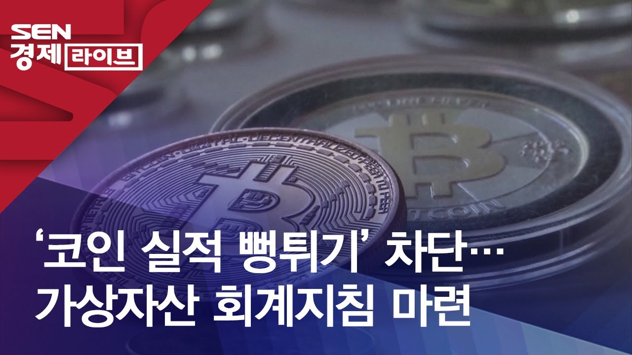 ‘코인 실적 뻥튀기’ 차단…가상자산 회계지침 마련