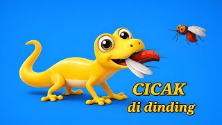 Cicak Cicak di Dinding 🦎 Lagu Anak Indonesia Terbaru | Animasi 3D Lucu & Edukatif
