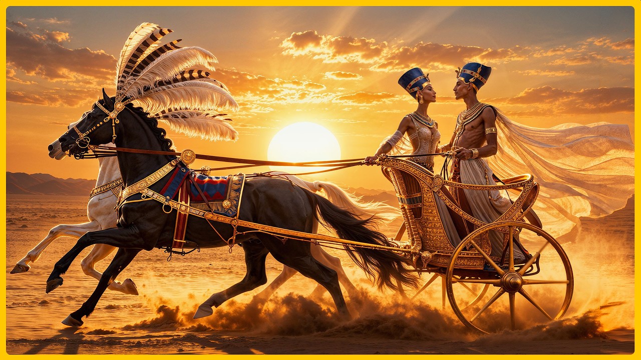 AKENATÓN y NEFERTITI · La pareja que partió a Egipto en dos