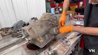 4L70E / AWD. 10/09 GMC Savana van 5.3L. It's smoked and stinky. More damage than what we thought.