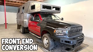 Building The Worlds Craziest Overlanding Camper Truck - 2022 Front End Conversion