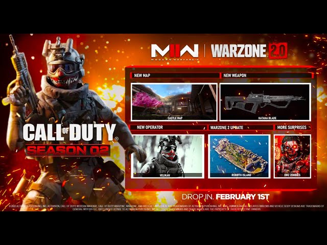 NEW MW2 SEASON 2 UPDATE FULLY LEAKED!! 🔥 (RELEASE DATE, NEW DLC WEAPONS +  MAPS) - Modern Warfare 2 