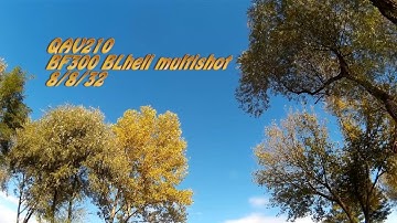 Flow quest - one battery - QAV210 X-Racer F303 v3.1 Betaflight 300 BLheli multishot 8/8/32