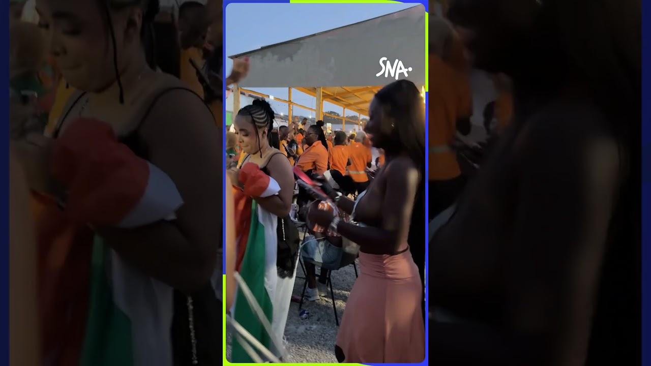 🇨🇮Explosion de joie chez les supporters ivoiriens après l’ouverture du score !