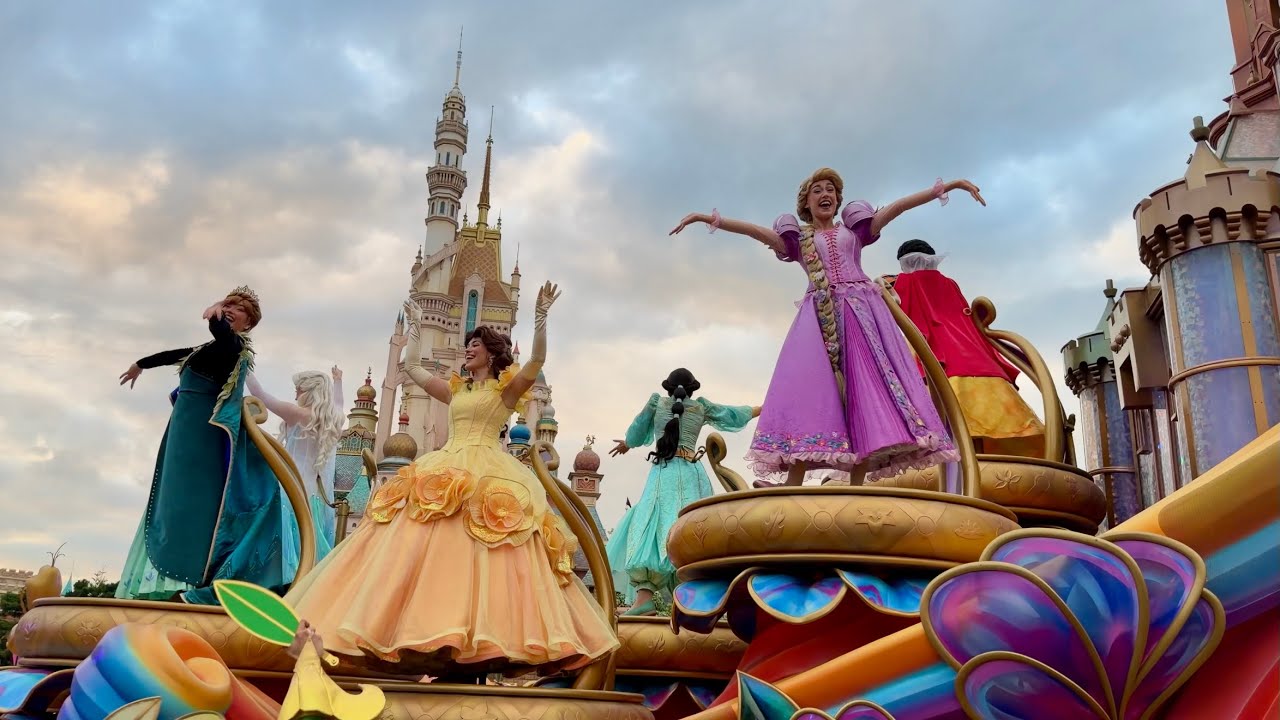 香港迪士尼20週年奇妙聖誕！史上最大型巡遊 | 2025 HKDL 20th Anniversary Christmas! 4K Largest-Scale Parade