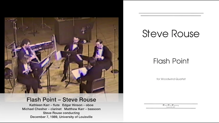 Flash Point - Steve Rouse (woodwind quartet)