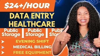 $24/Hour Remote Jobs: Data Entry Work From Home Jobs 2023 (Healthcare, Medical Billing, Night Shift)