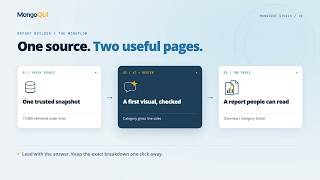 Build a MongoDB Report with AI Suggestions | MongoQUI