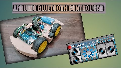 ARDUINO BLUETOOTH CONTROL CAR