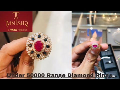 Solitaire diamond ring 💍 only in Rs 50k | Reliance jewels best diamond ring  deal in VVS clarity - YouTube